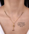 Designer Daily Wear AD Dimond Golden Dokiya 2 Mangalsutra Wholesale Price In Surat
